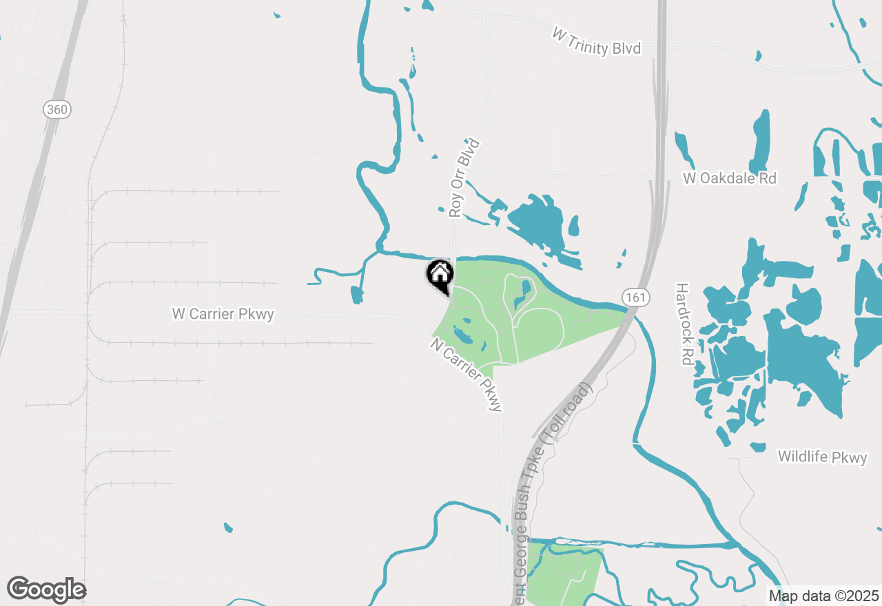 Map of 2734 Denali Park Drive, Grand Prairie, TX 75050