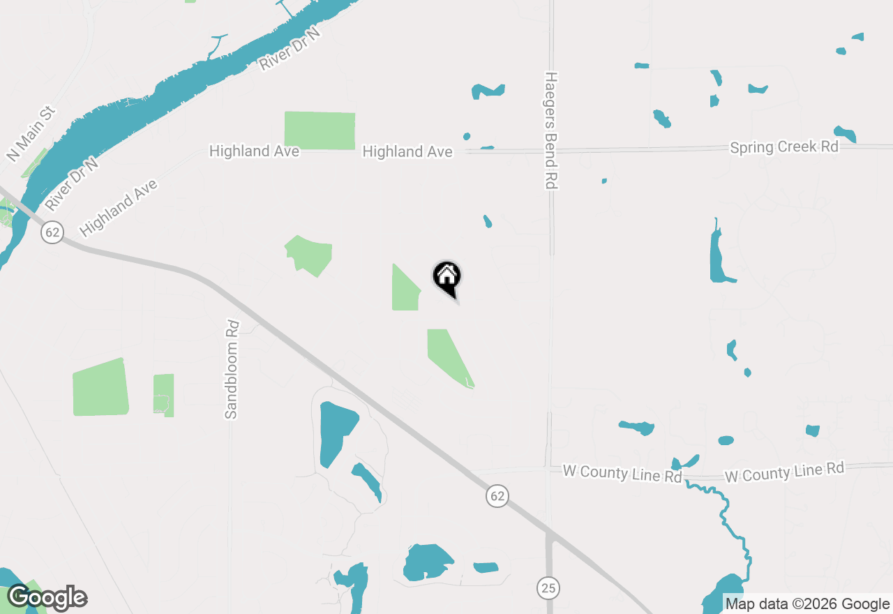 Map of 1150 Prairie Drive, Algonquin, IL 60102