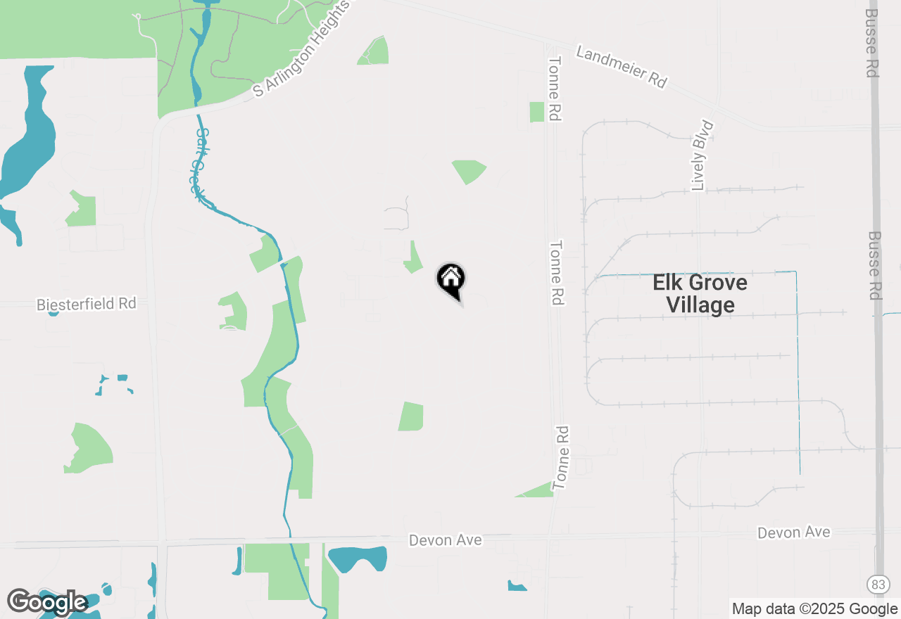 Map of 944 Victoria Lane, Elk Grove Village, IL 60007