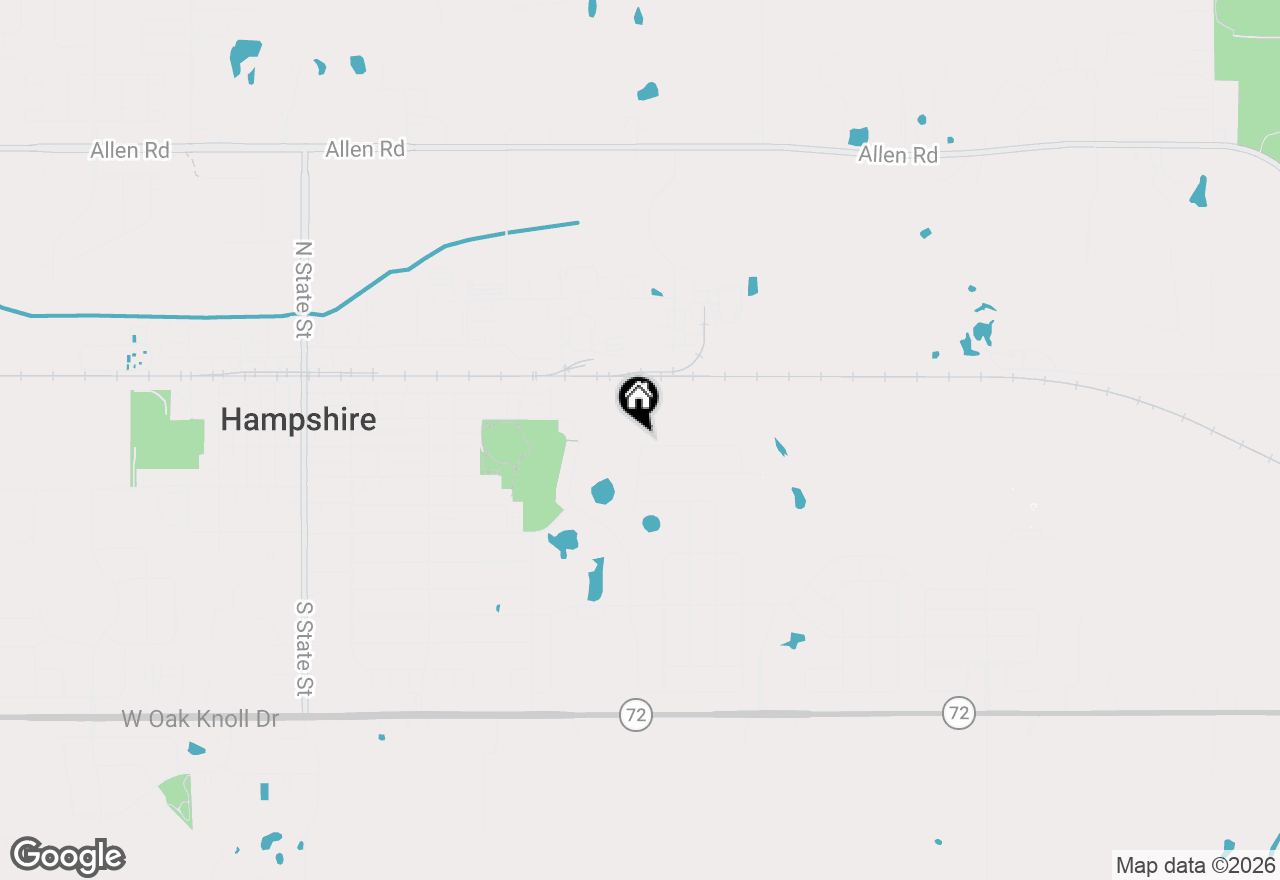 Map of 224 Johnson Street, Hampshire, IL 60140