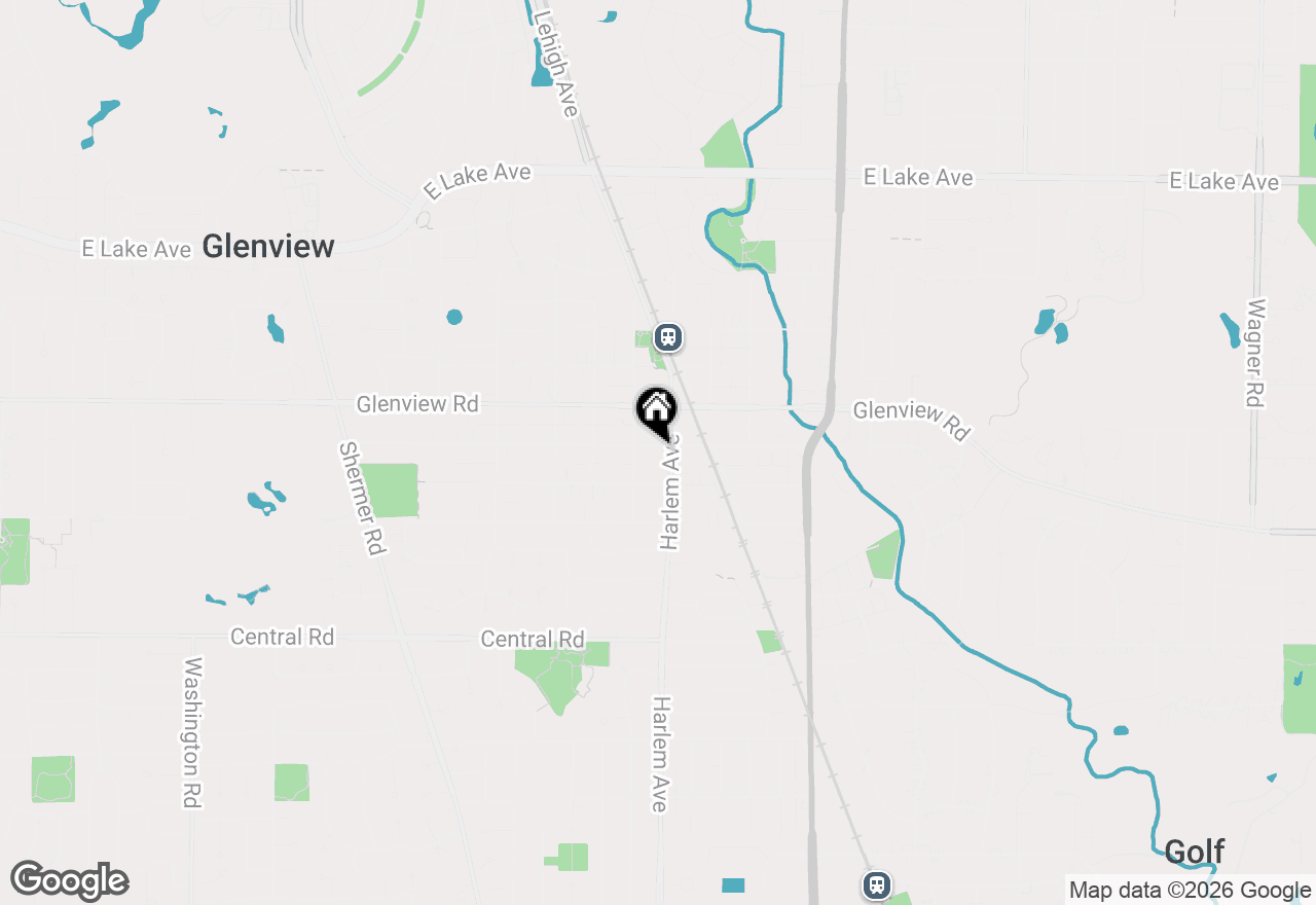 Map of 1911 Dewes Street #1911, Glenview, IL 60025