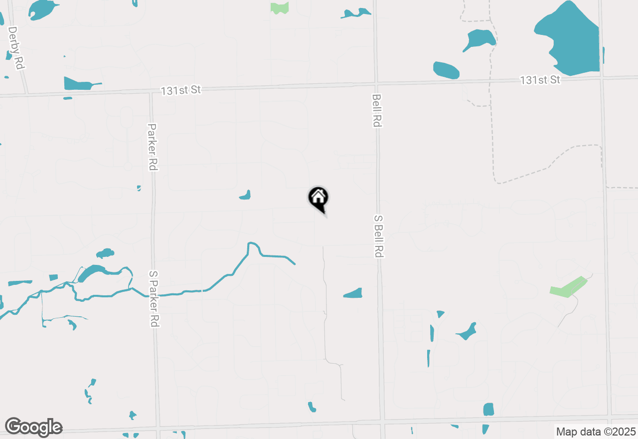 Map of 13547 Lost Boy Lane, Homer Glen, IL 60491