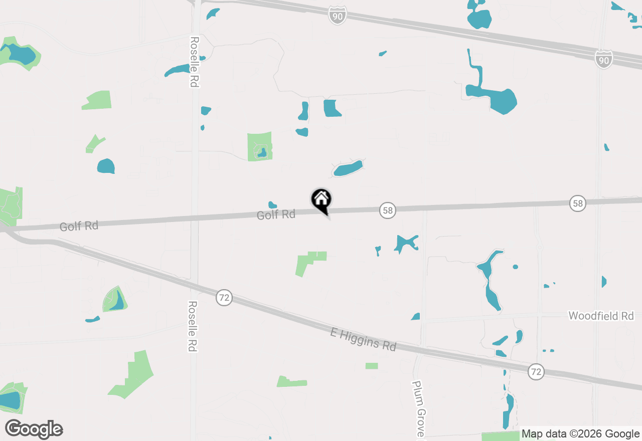 Map of 440 Aster Lane, Hoffman Estates, IL 60169
