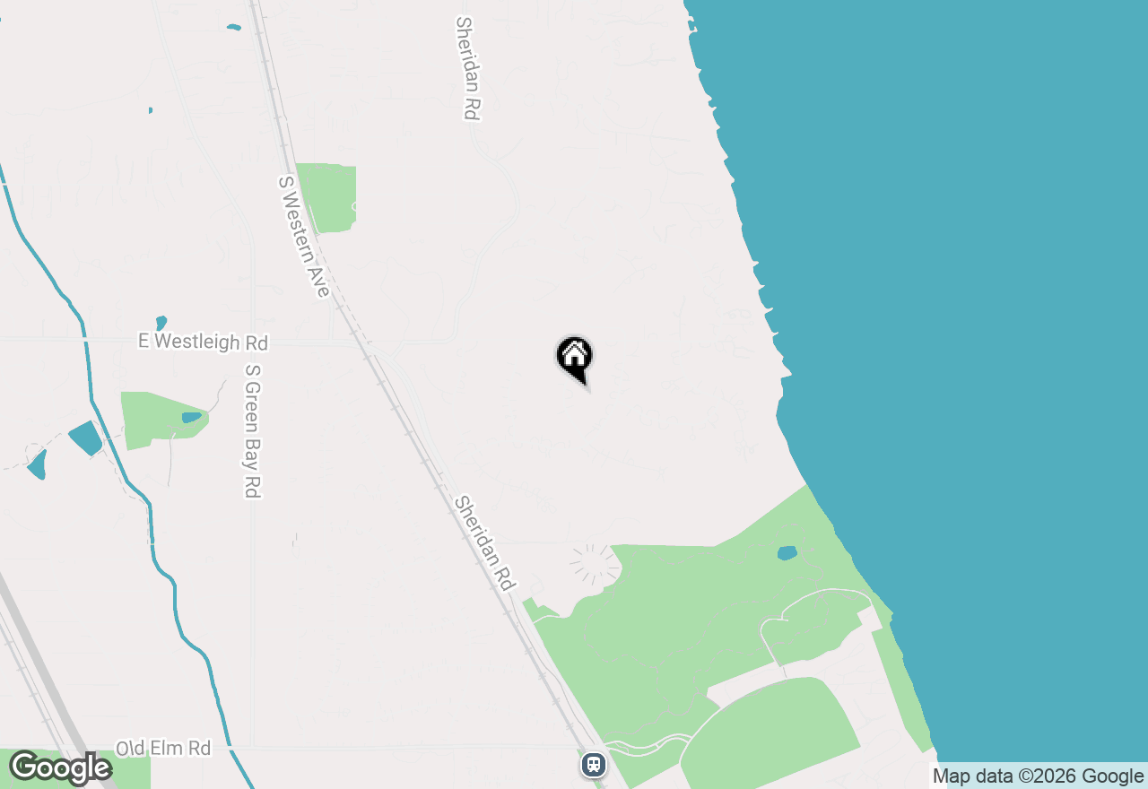 Map of 515 Turicum Road, Lake Forest, IL 60045
