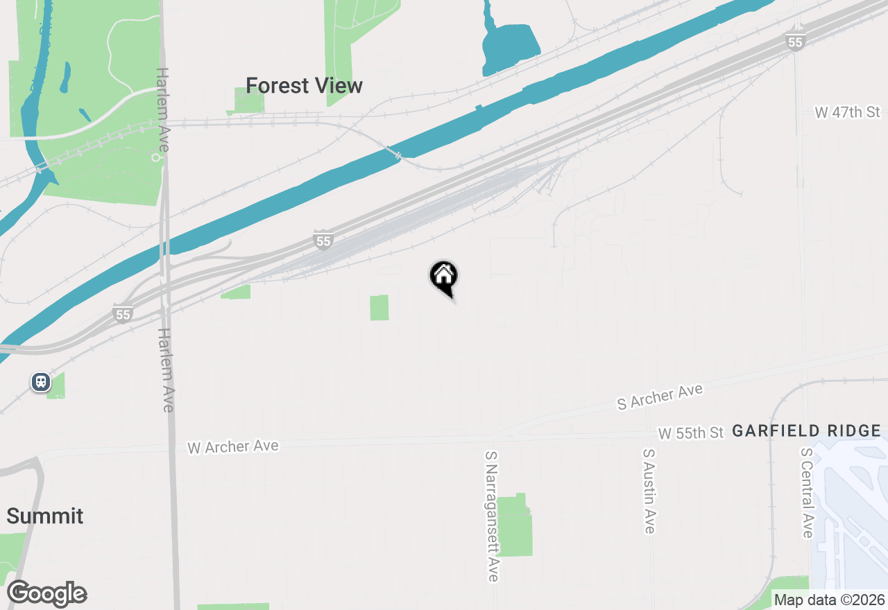 Map of 5138 S Natchez Avenue, Chicago, IL 60638