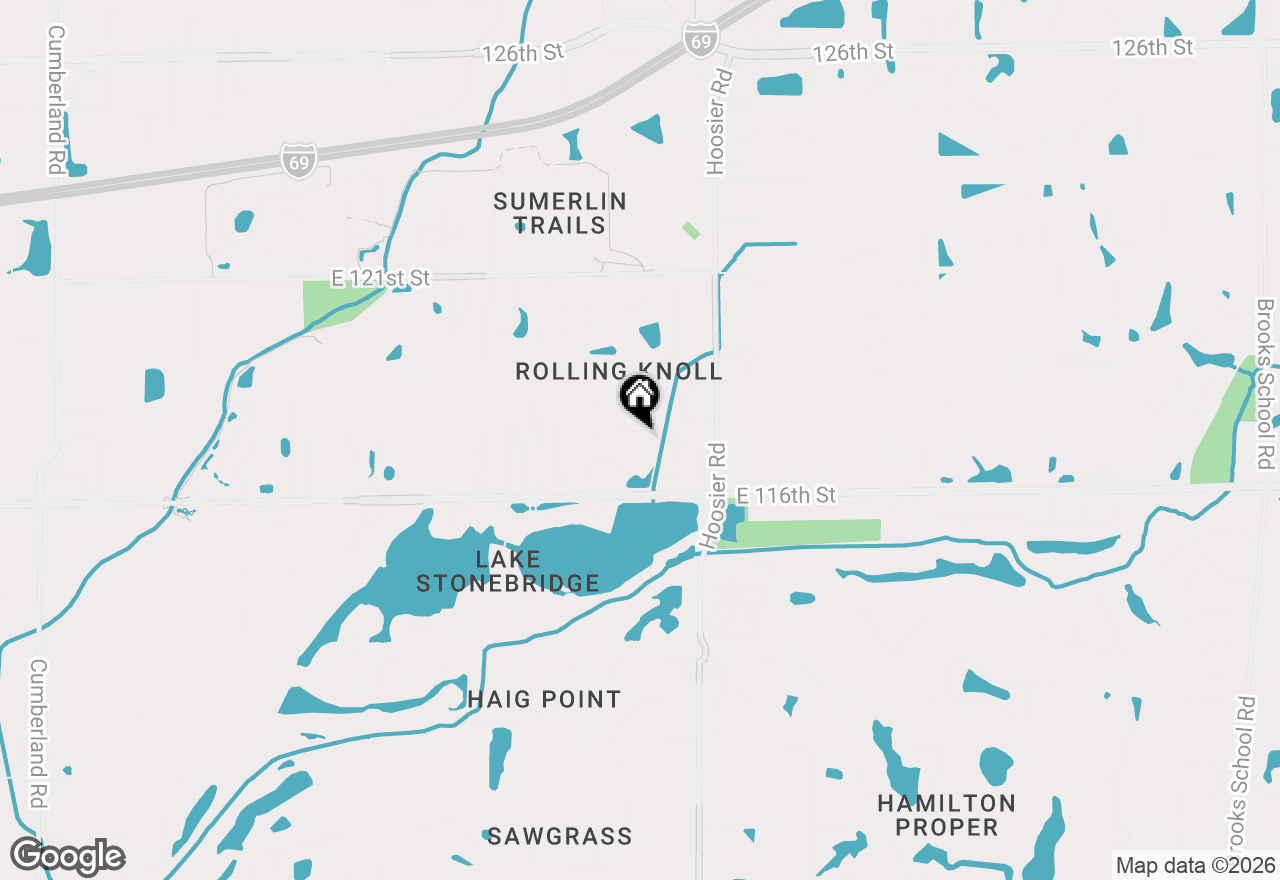 Map of 11750 Belle Plaine Boulevard, Fishers, IN 46037