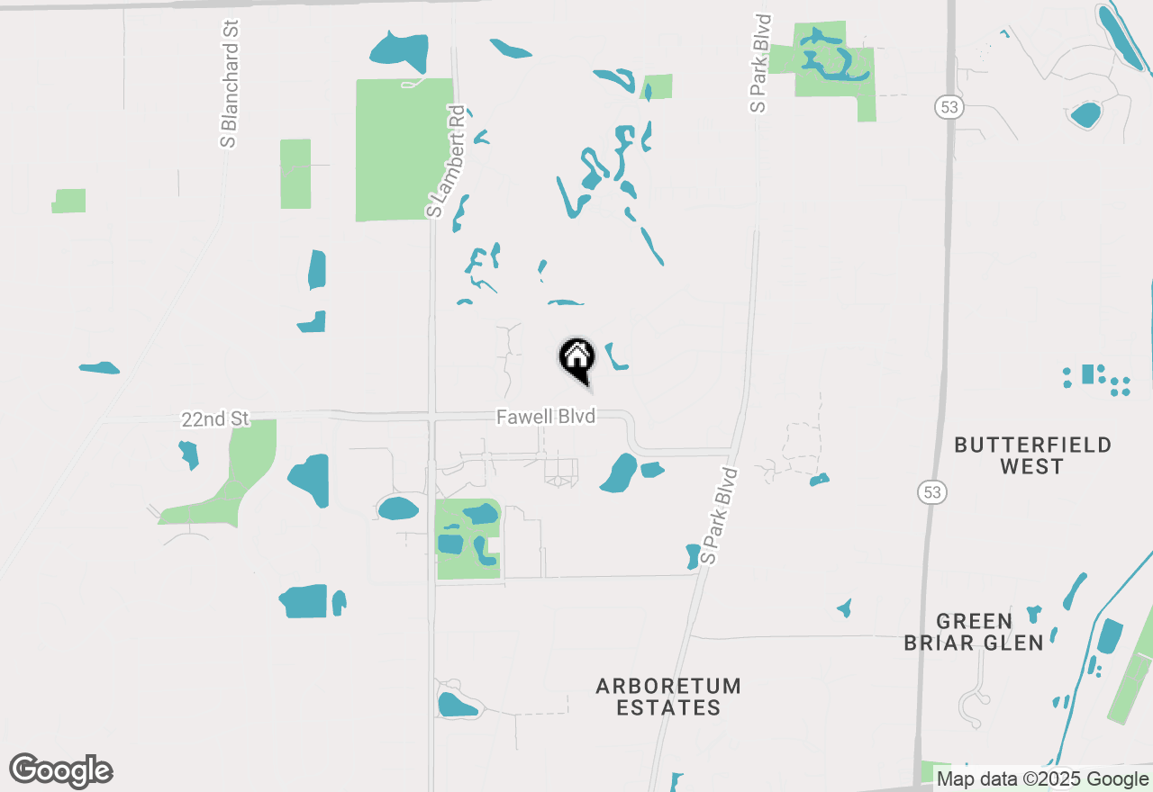 Map of 453 Raintree Drive #5A, Glen Ellyn, IL 60137