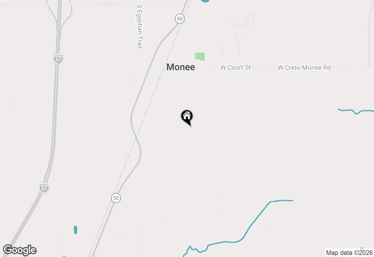 Map of 5320 Orchard Trail, Monee, IL 60449