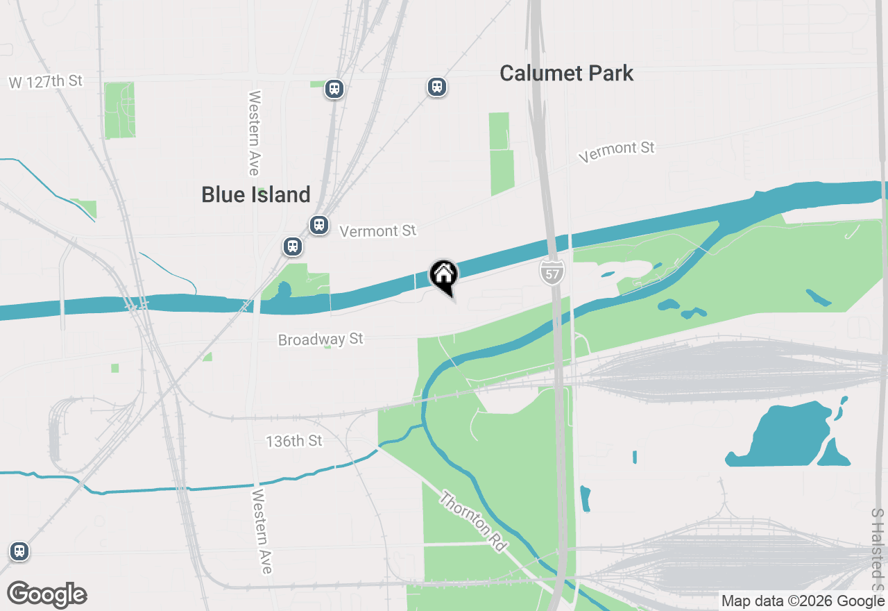 Map of 1900 Canal Street #1B, Blue Island, IL 60406