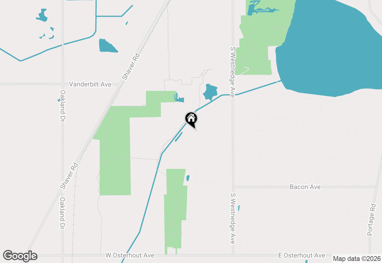 Map of 9543 Oakview Drive, Portage, MI 49024
