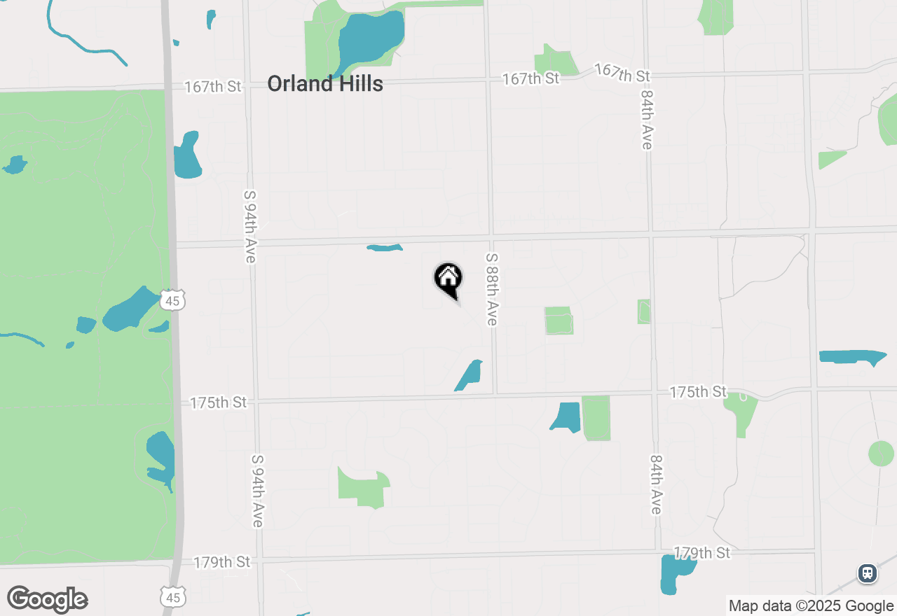 Map of 17243 Inverness Drive, Tinley Park, IL 60487