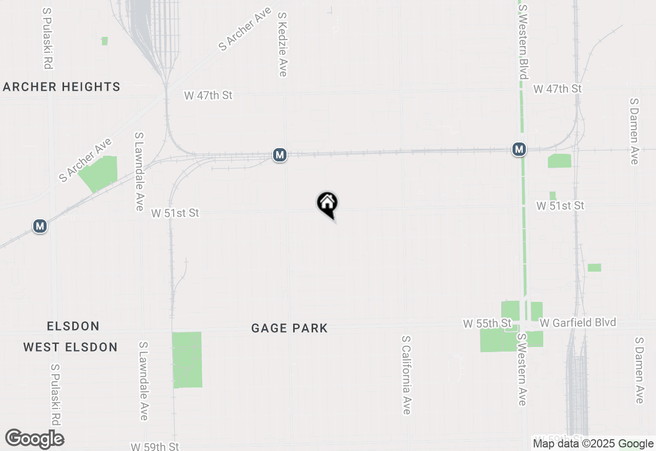 Map of 5130 S Whipple Street, Chicago, IL 60632