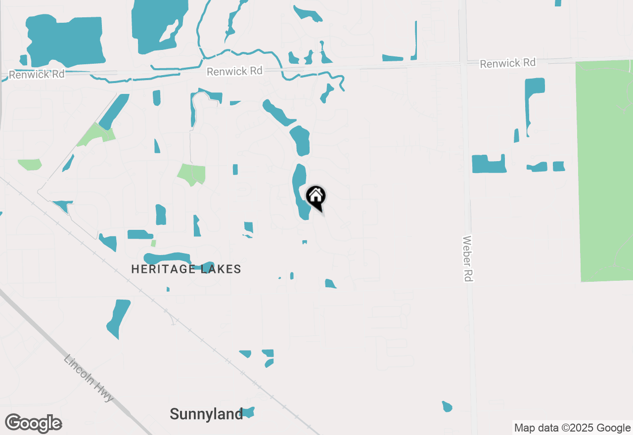 Map of 21319 Lily Lake Lane, Crest Hill, IL 60403