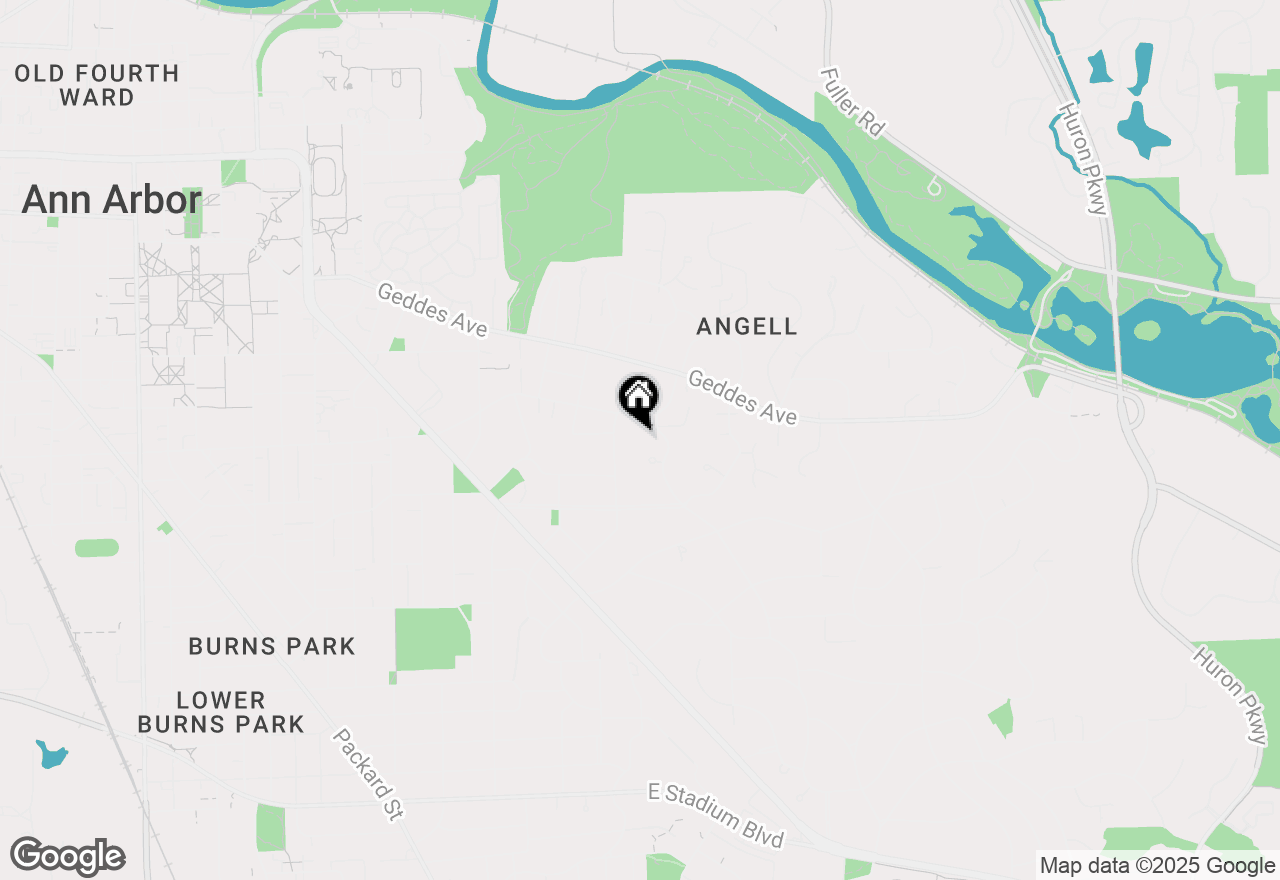 Map of 862 Belfield Circle, Ann Arbor, MI 48104