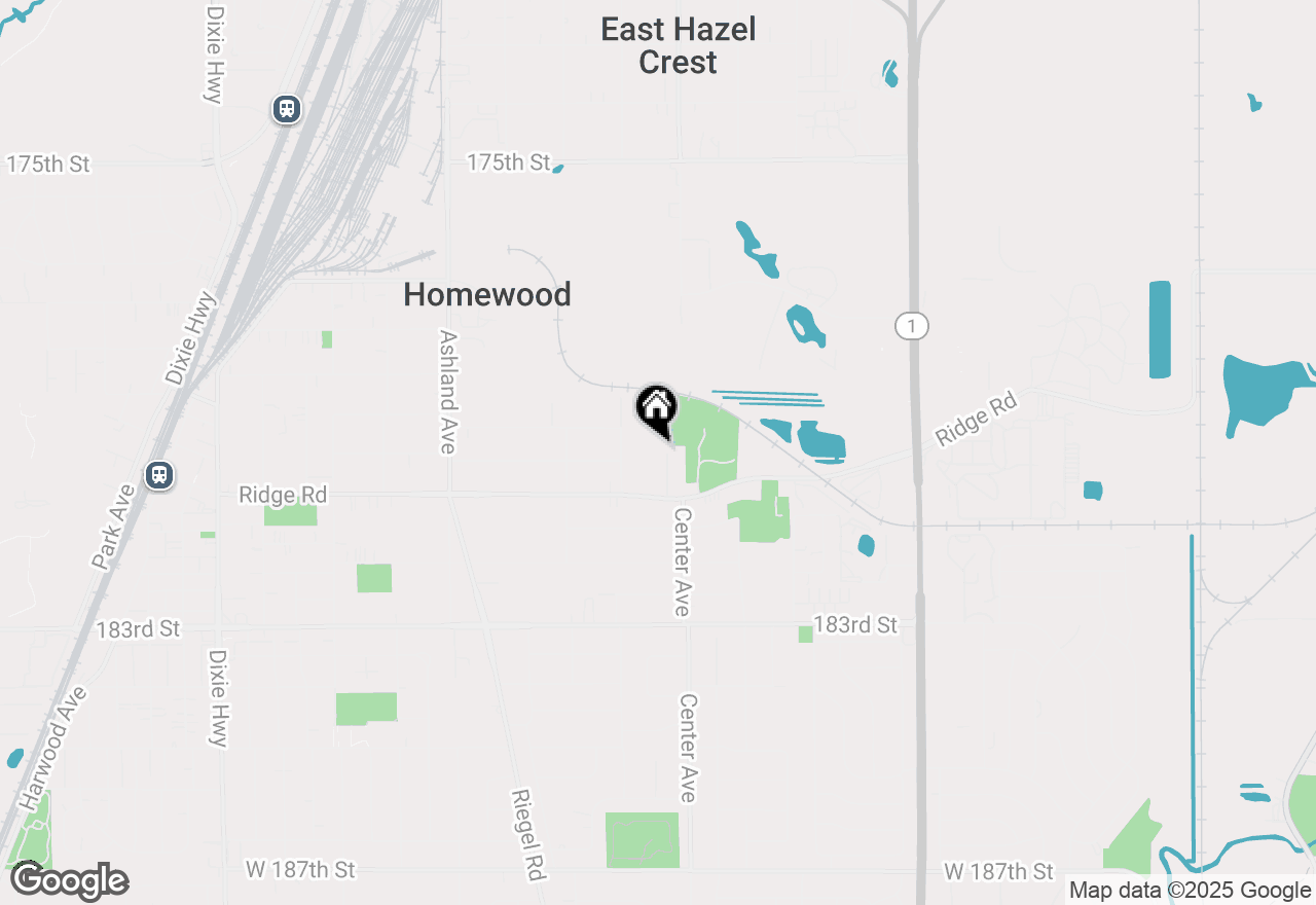 Map of 18000 Armitage Court, Homewood, IL 60430