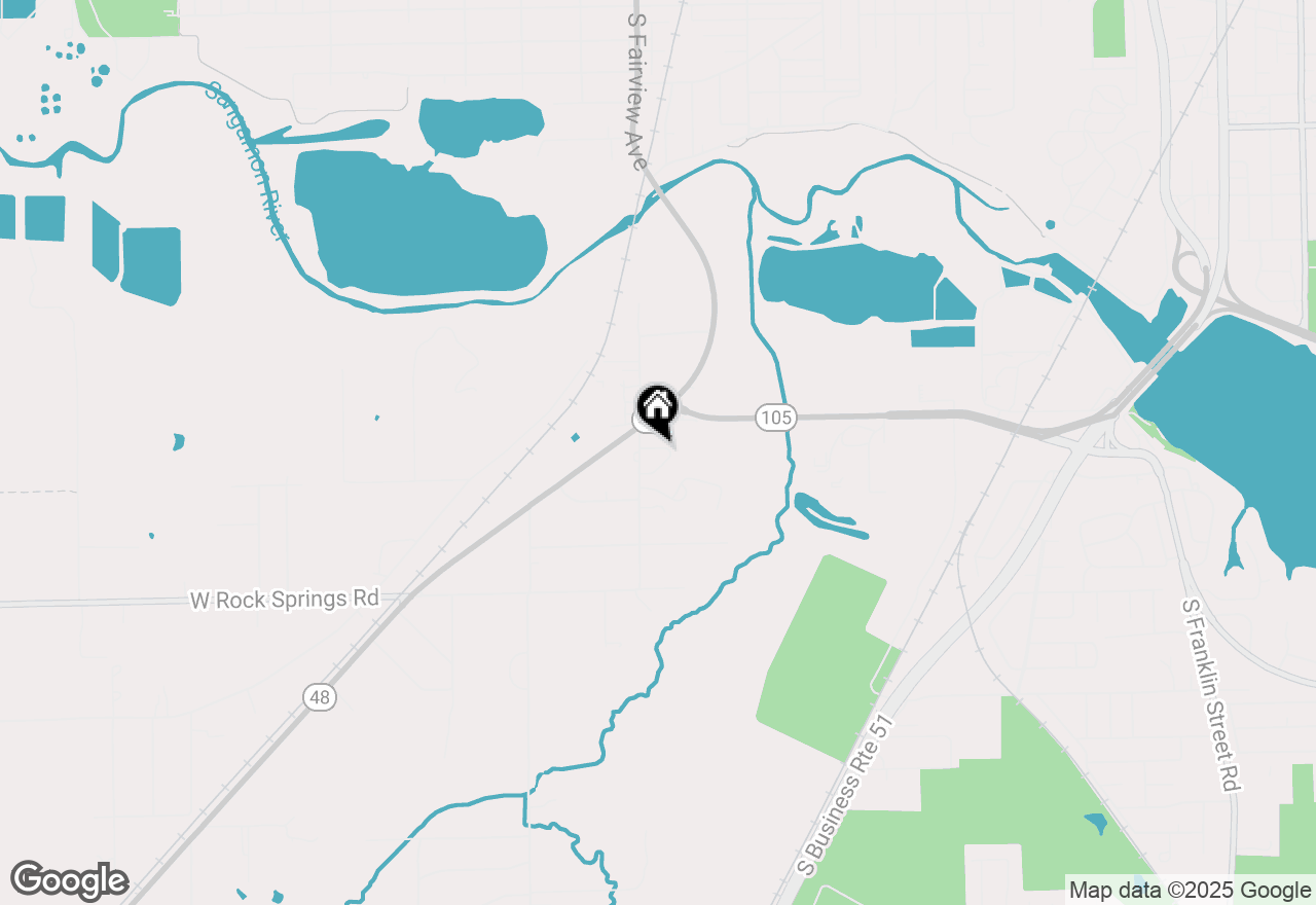 Map of 1740-1760 S Fairview Avenue, Decatur, IL 62521