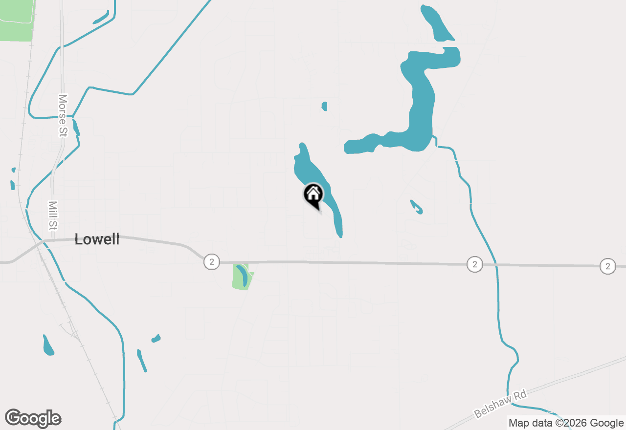Map of 263 Bel Aire Drive, Lowell, IN 46356