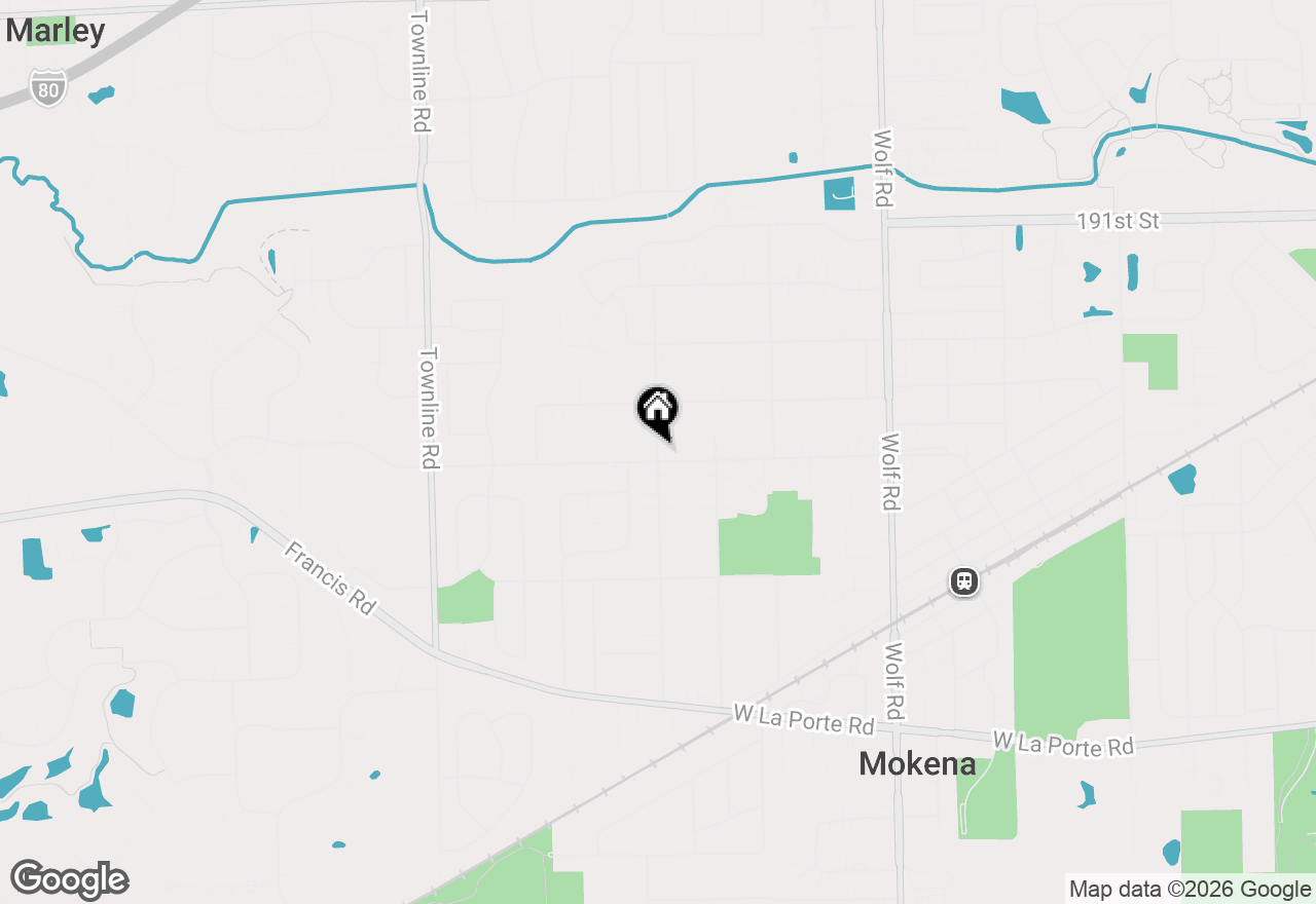 Map of 19519 116th Avenue #B, Mokena, IL 60448