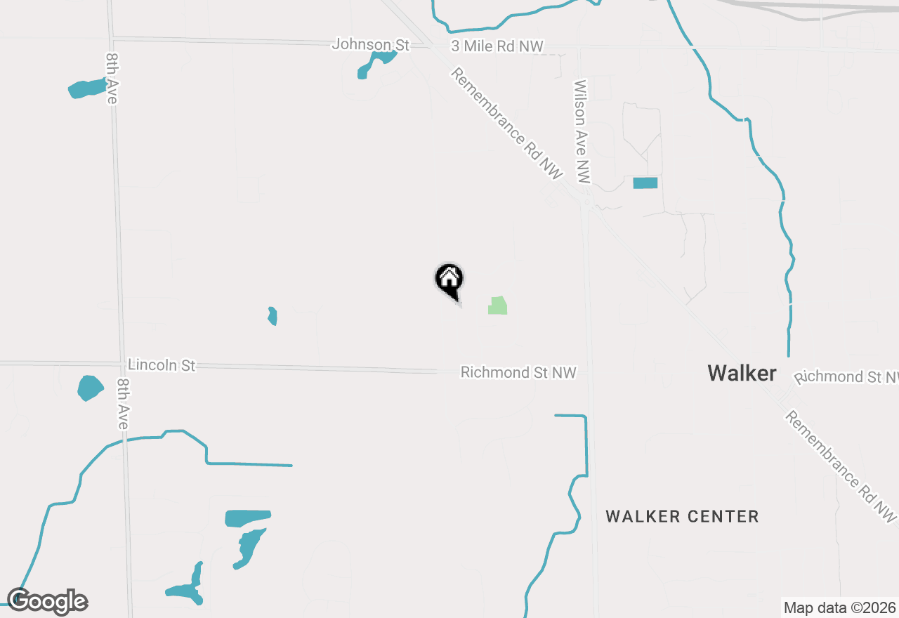 Map of 2125 Orchard Ridge Drive Nw, Grand Rapids, MI 49534