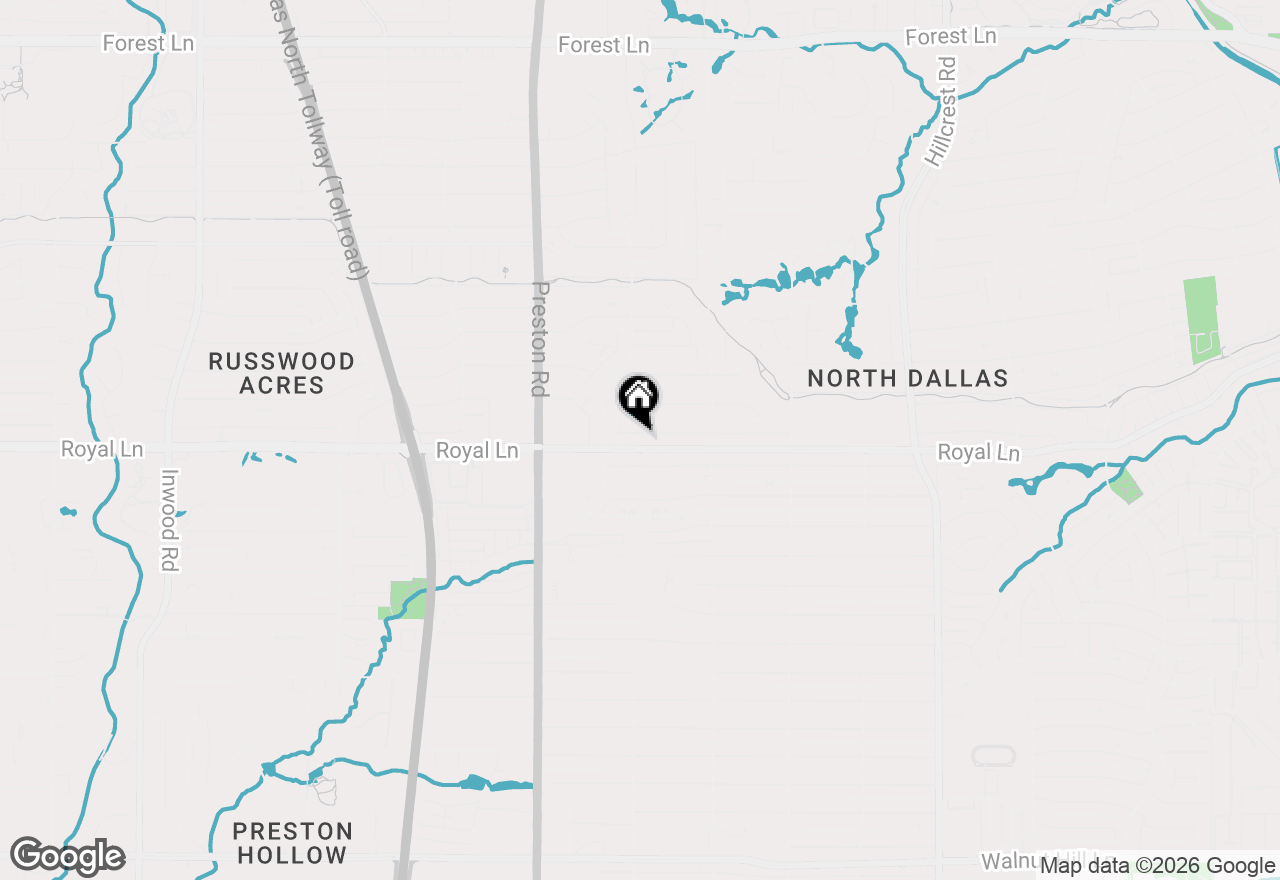 Map of 6207 Royal Lane, Dallas, TX 75230