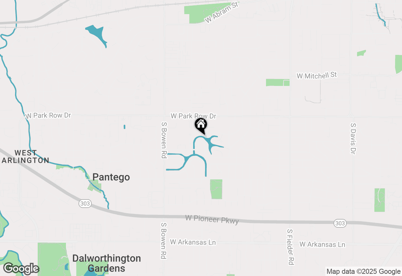 Map of 1715 Venetian Circle, Arlington, TX 76013