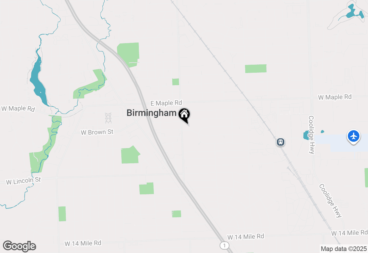 Map of 475 S Adams Road #10, Birmingham, MI 48009