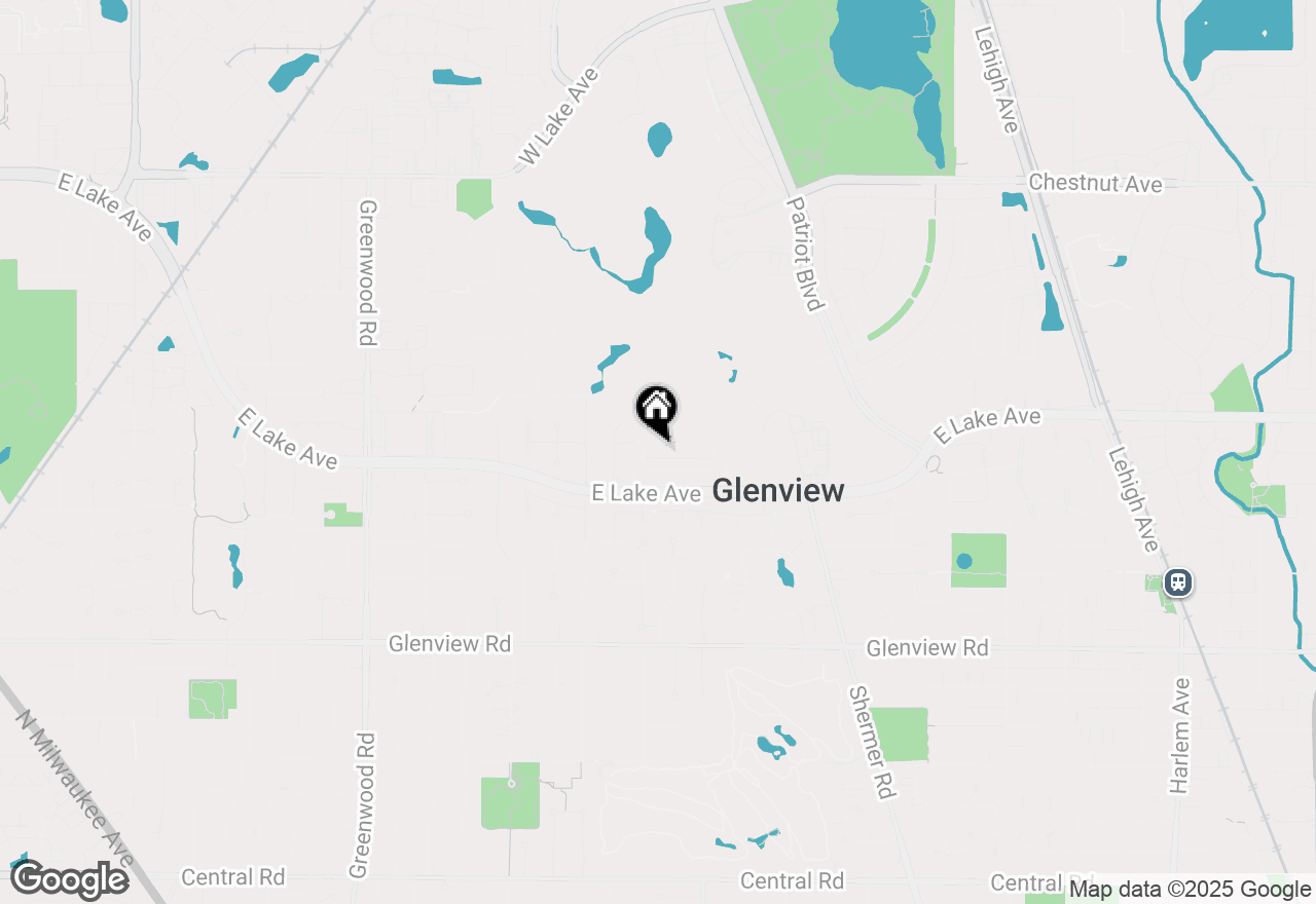 Map of 2787 Independence Avenue, Glenview, IL 60026