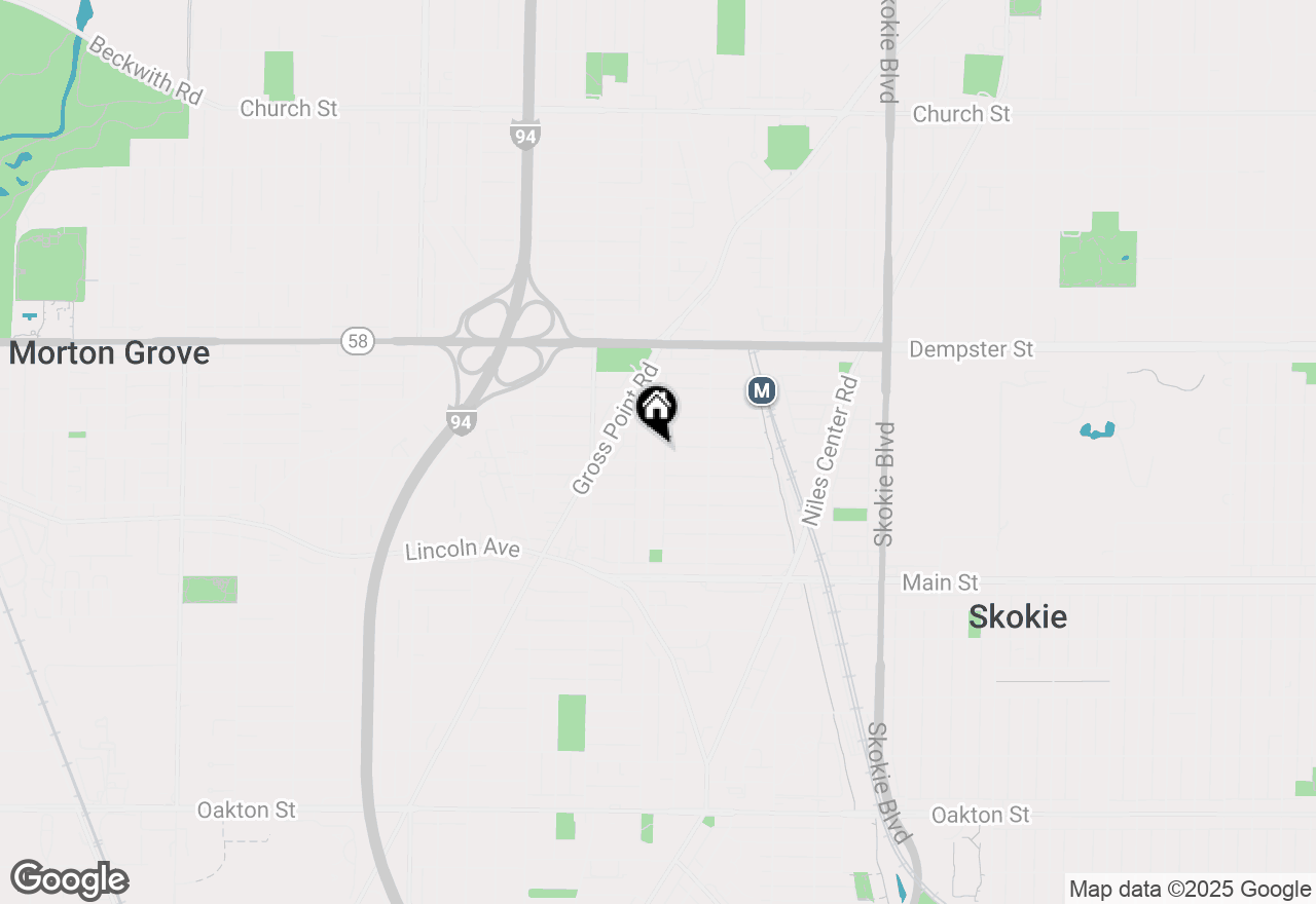 Map of 8605 Laramie Avenue, Skokie, IL 60077