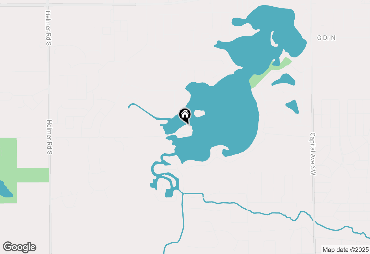 Map of 711 Windamere Boulevard, Battle Creek, MI 49015