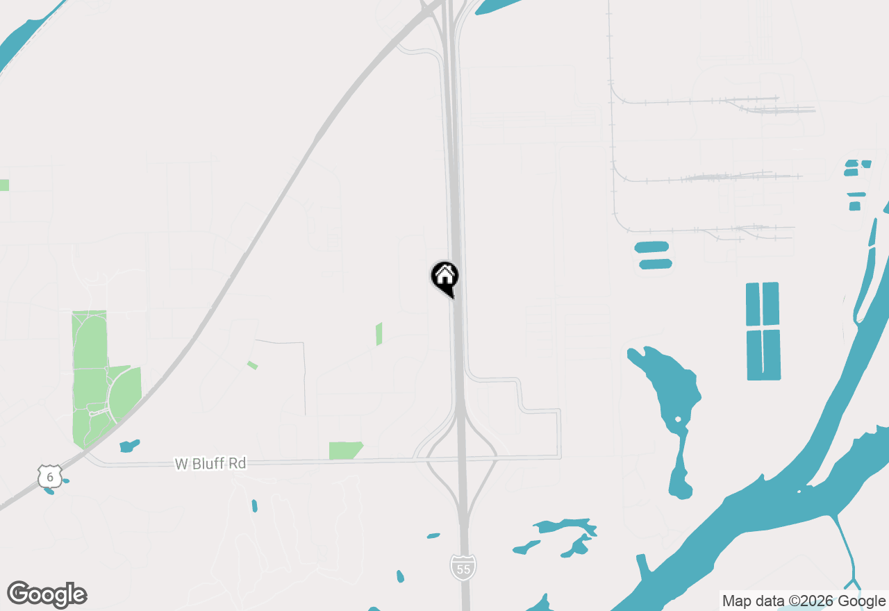 Map of 24304 S Frontage Road, Channahon, IL 60410