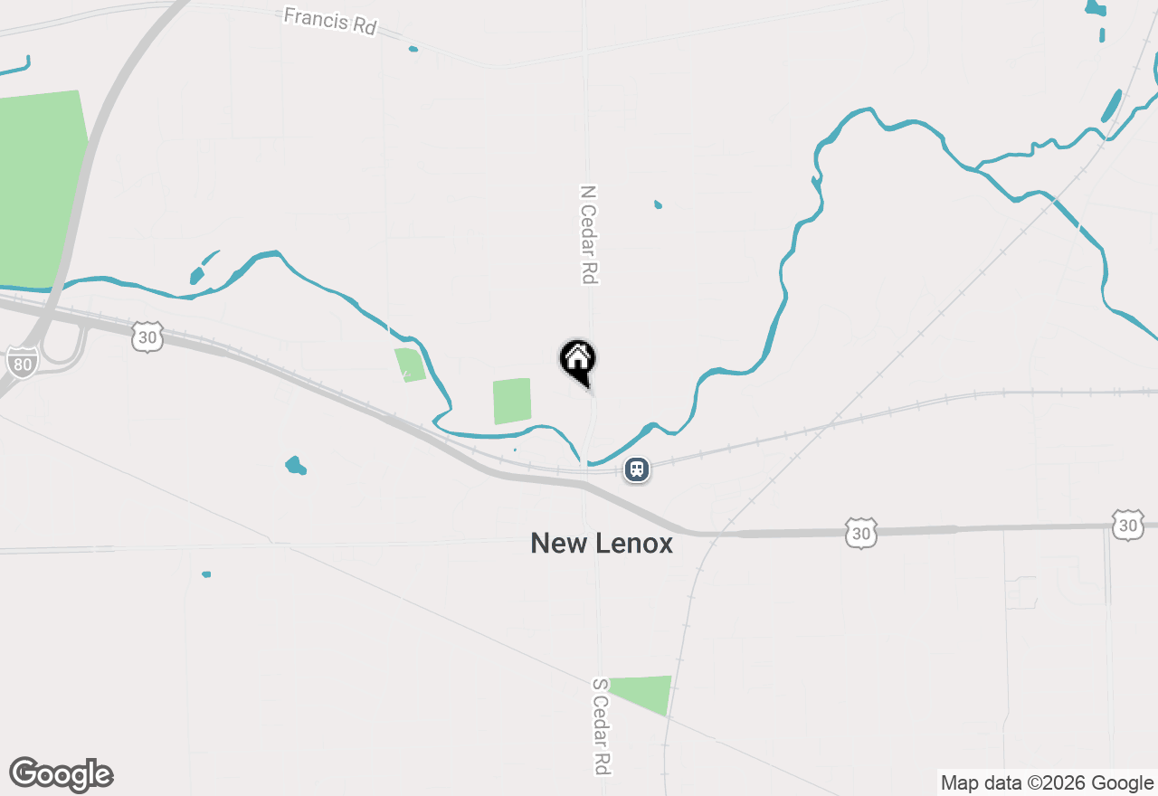 Map of 133 Batson Court, New Lenox, IL 60451