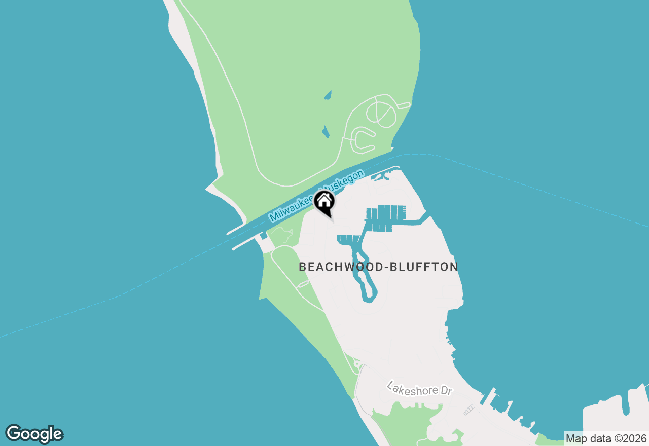 Map of 1387 W Harbour Towne Circle #231, Muskegon, MI 49441