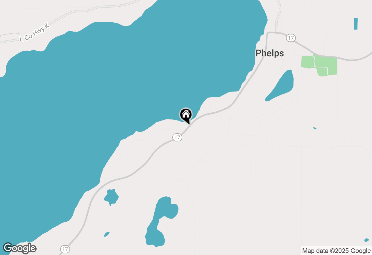 Map of 2510 State Road 17, Phelps, WI 54554