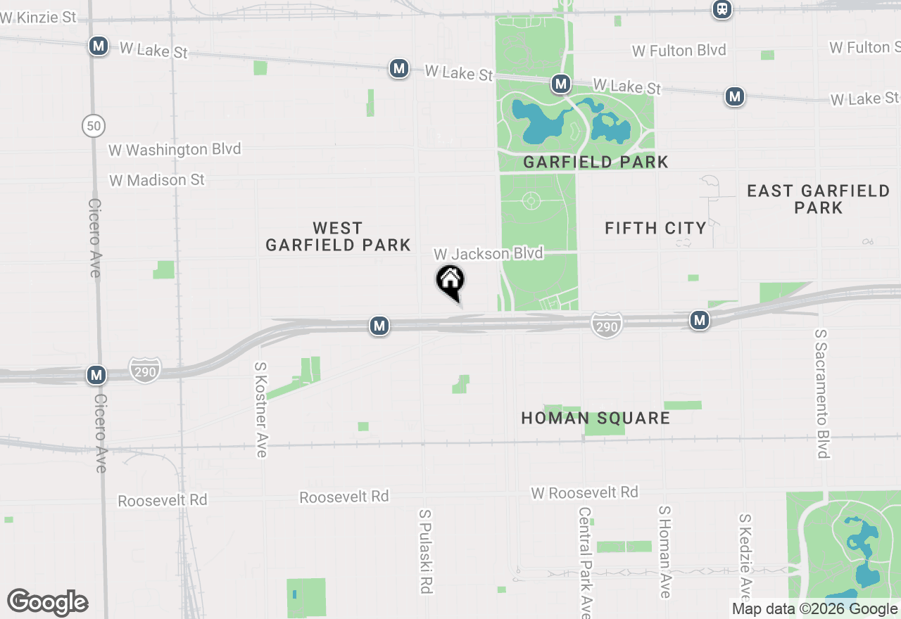 Map of 3912 W Congress Parkway, Chicago, IL 60624