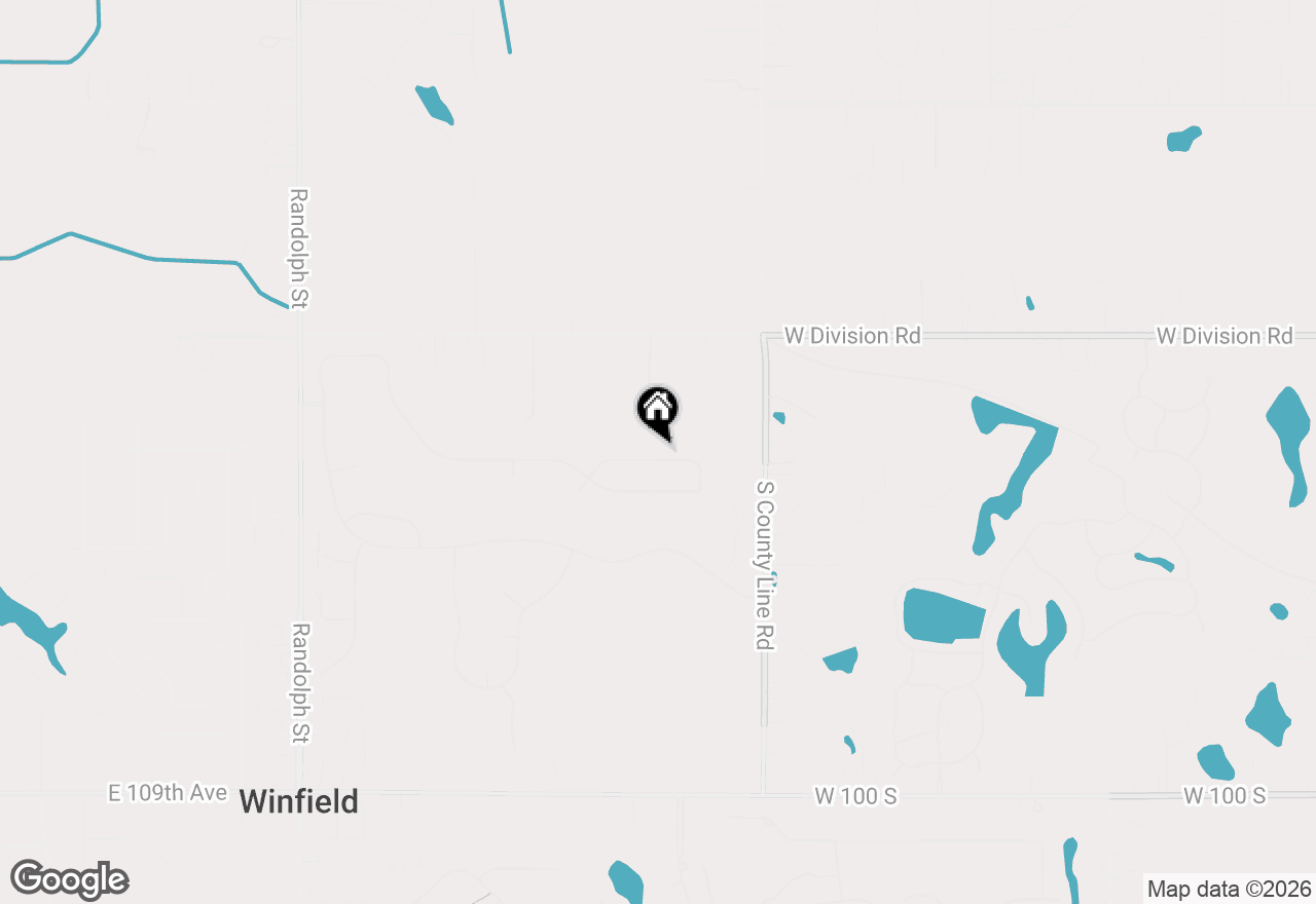 Map of 9242 Michigan Drive, Crown Point, IN 46307