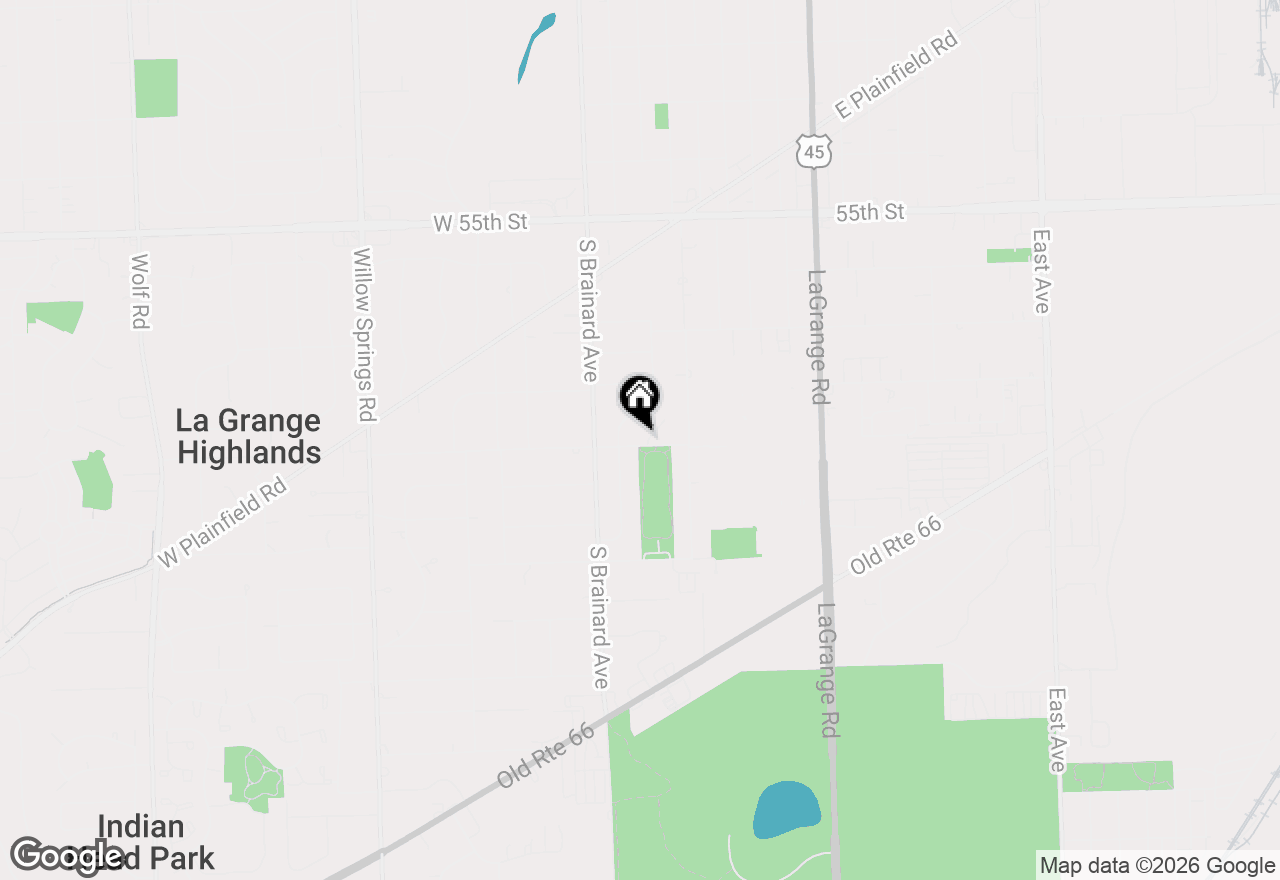 Map of (Address confidential), Countryside, Illinois 60525