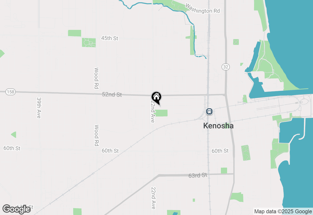 Map of 2110 54th St, Kenosha, WI 53140