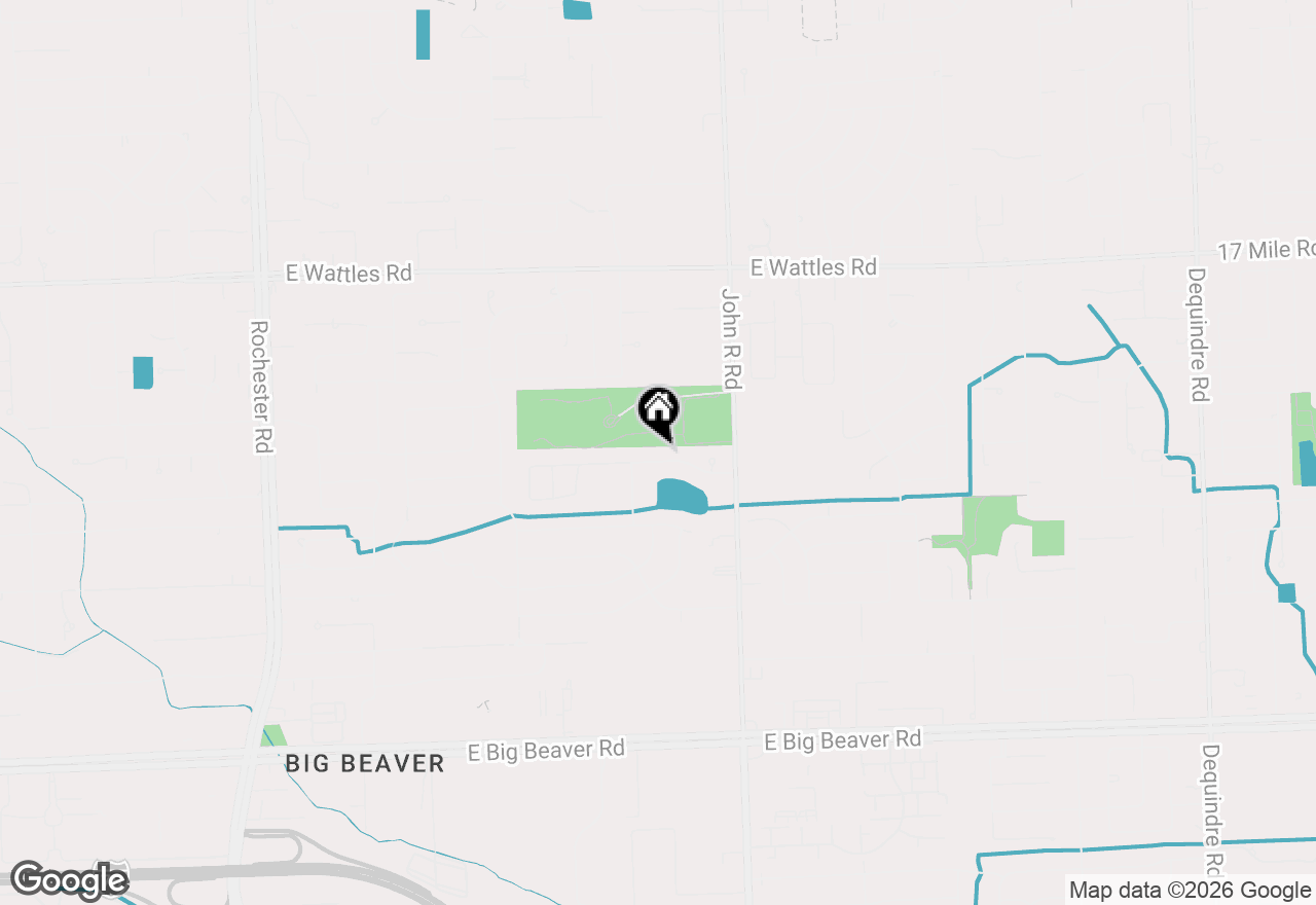 Map of 1831 North Lake Drive, Troy, MI 48083