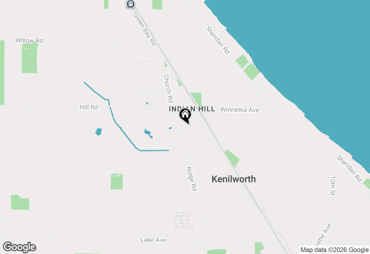 Map of 737 Maclean Avenue, Kenilworth, IL 60043