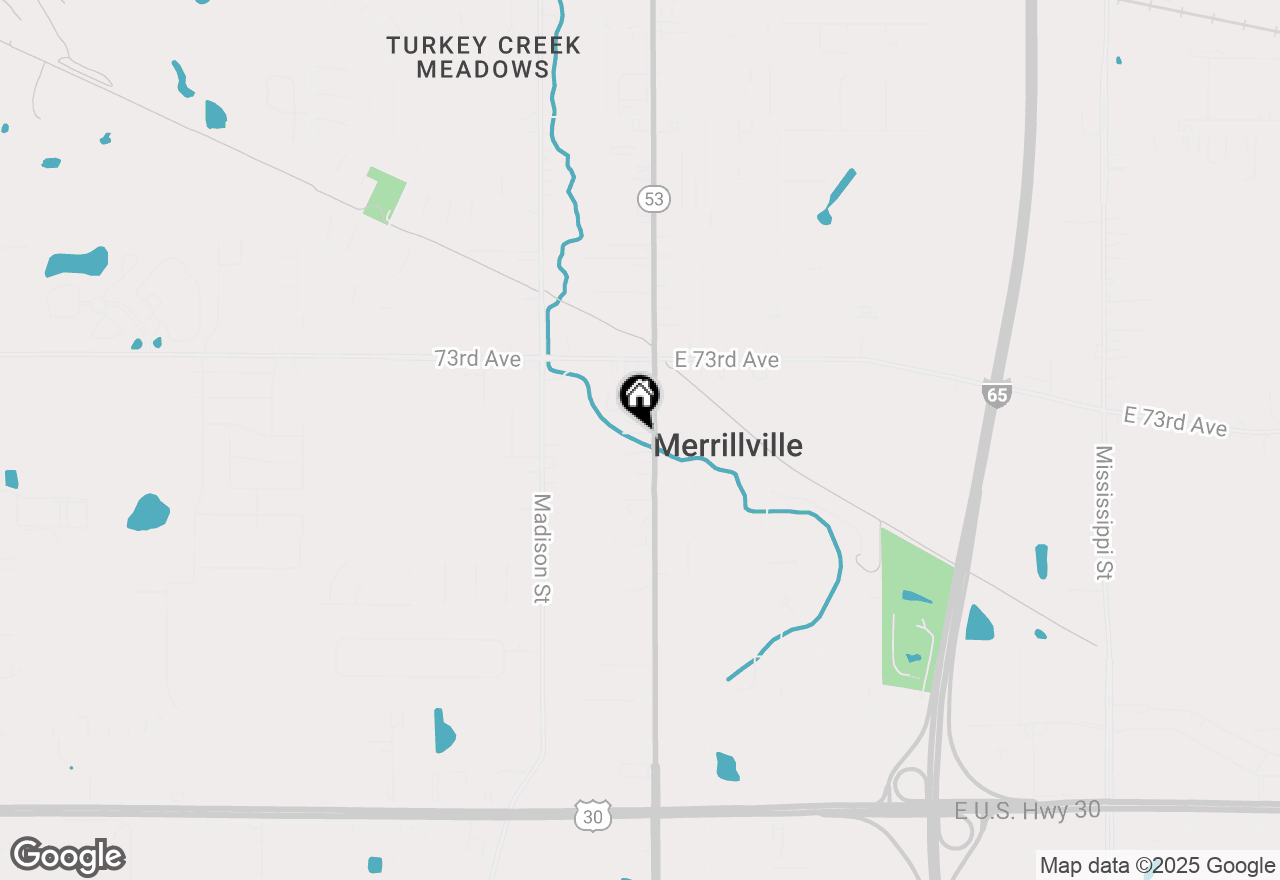 Map of 7430 Broadway, Merrillville, IN 46410