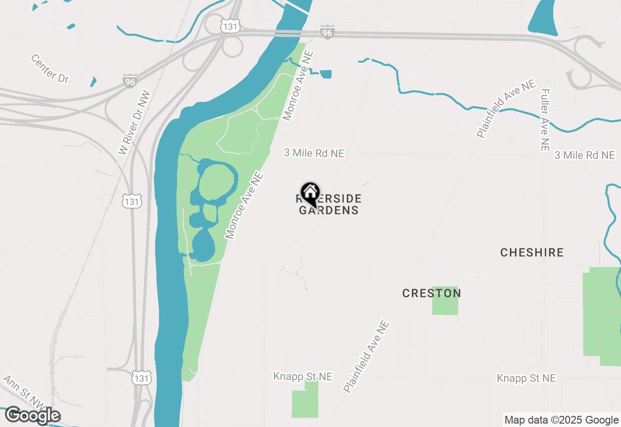 Map of 320 Boltwood Drive Ne, Grand Rapids, MI 49505