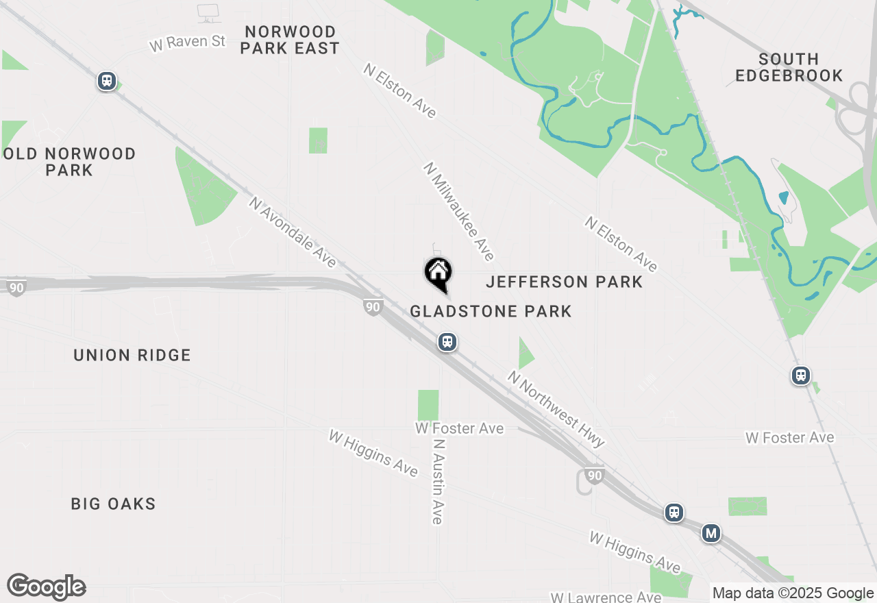 Map of 5514 N Austin Avenue #1, Chicago, IL 60630