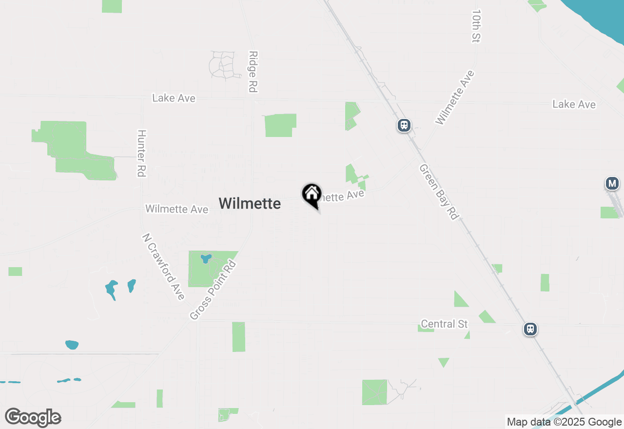 Map of 230 Central Avenue, Wilmette, IL 60091