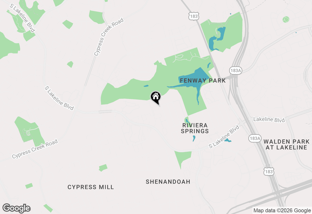 Map of 2304 S Lakeline Blvd #251, Cedar Park, TX 78613