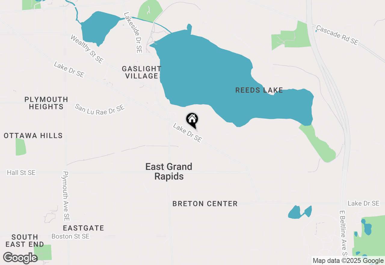 Map of 2519 Lake Drive Se, Grand Rapids, MI 49506