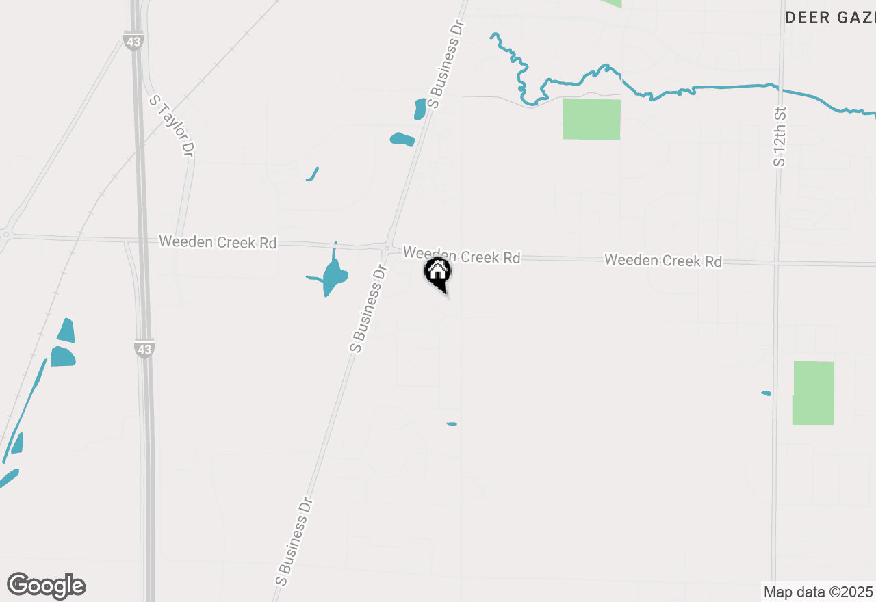 Map of 2542 Fox Ridge Ct, Sheboygan, WI 53081