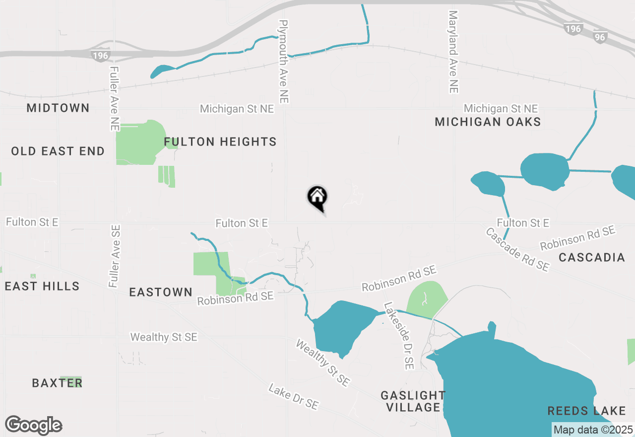 Map of 9 Parkview Drive Ne, Grand Rapids, MI 49503
