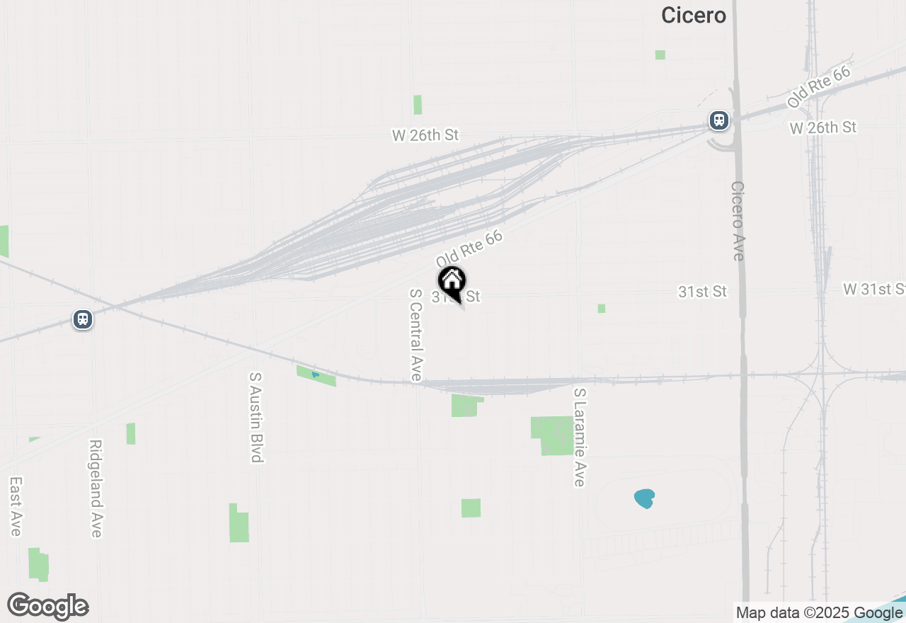 Map of 3116 S 55th Avenue, Cicero, IL 60804