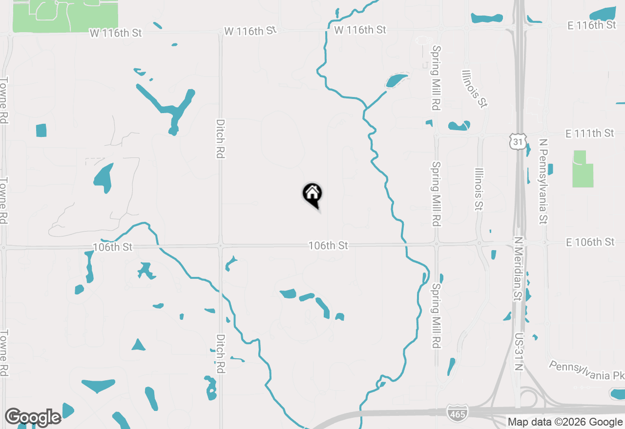 Map of 10739 Royal Drive, Carmel, IN 46032