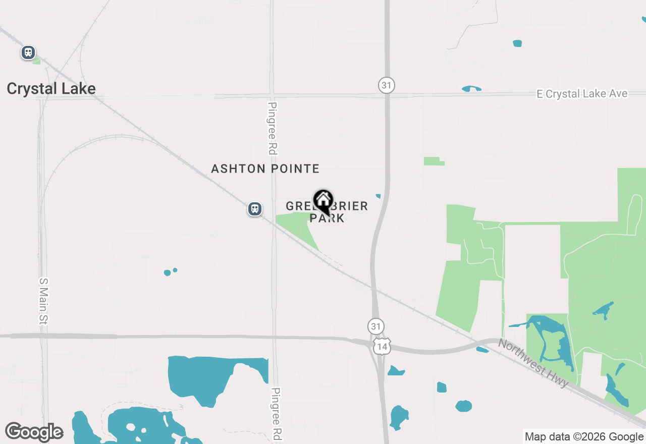Map of 288 Forest Drive, Crystal Lake, IL 60014